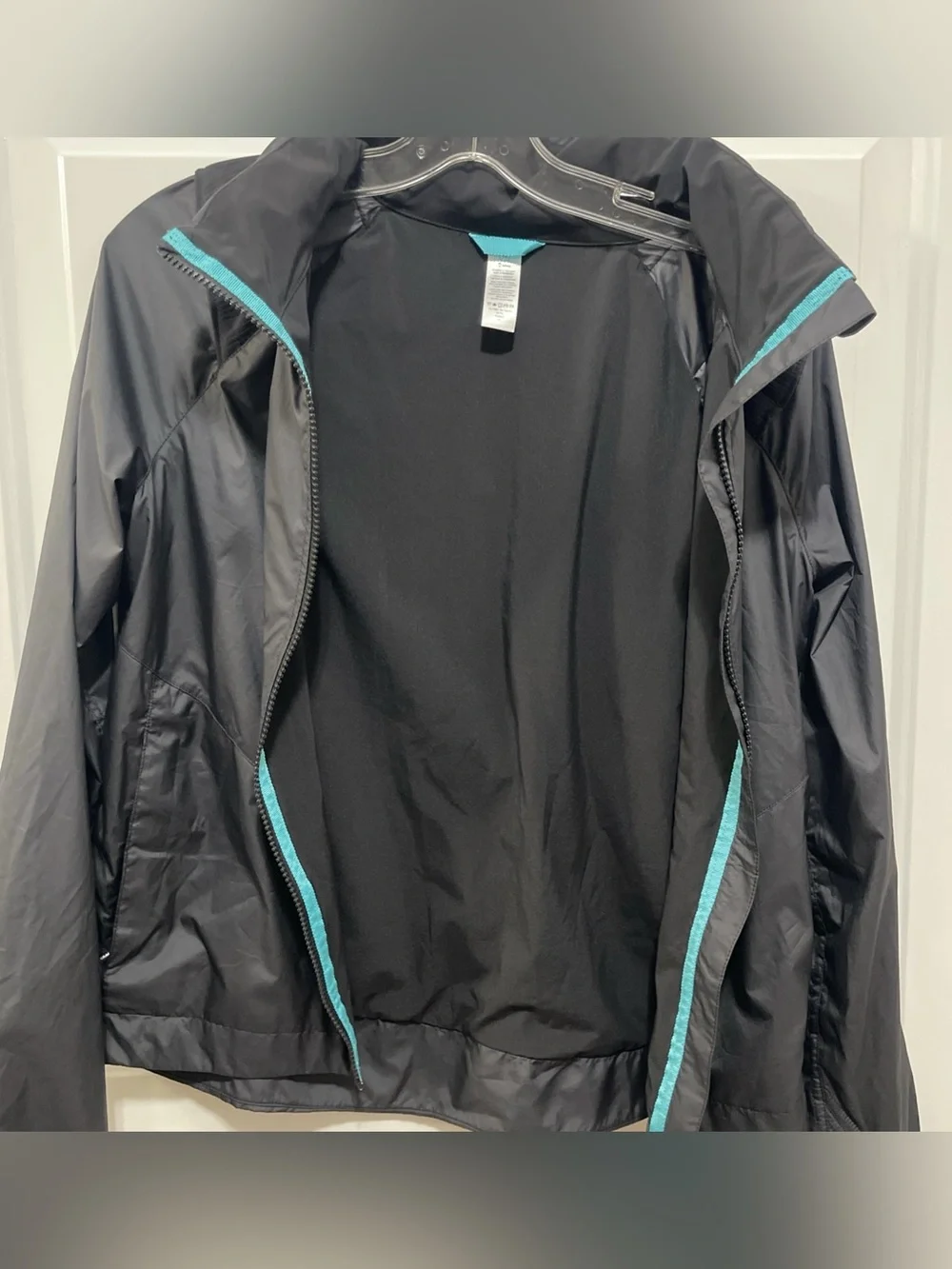 Ivivva By Lululemon Hooded Jacket - size 14 Dark Gray Lightweight Lined